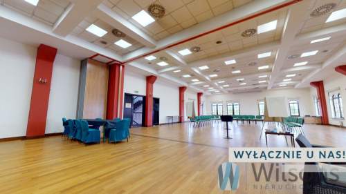 Duża sala eventowa i druga mniejsza