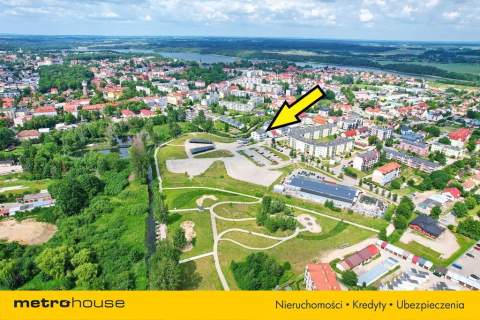 Nowe mieszkanie nad rzeką z balkonem 9m2 Olecko