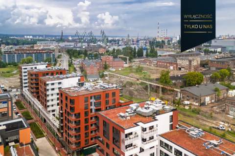 3 pokoje loggia DOKI Living Centrum Gdańska