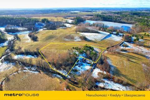 działka 1,4 ha przy Jeziorze - Zawady Oleckie