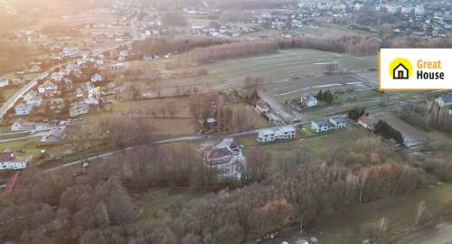 Działka budowlana wśród lasów i pól Mszana