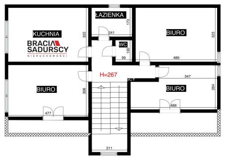 Przestronny lokal usługowy 270 m   Zakopiańska