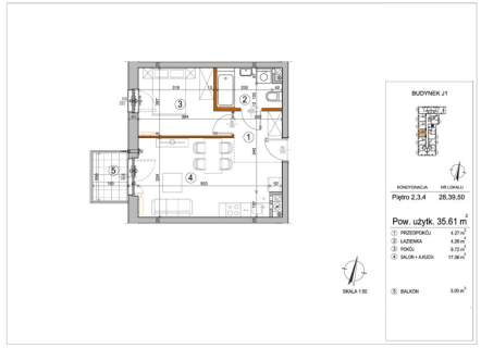 NOWE Mieszkanie 35,61 m2 Warszawa Rembertów