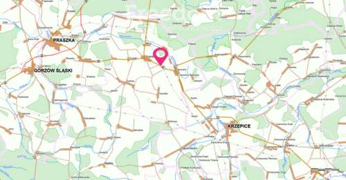Działka inwestycyjna przy DK42   4,3 ha