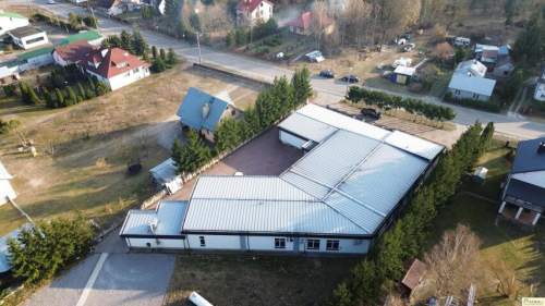 Atrakcyjny budynek usług-produk. 900 m2 - działka 42 ary w Łukowie
