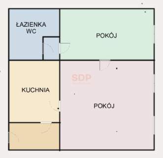 Dwa pokoje do zamieszkania w centrum Wrocławia