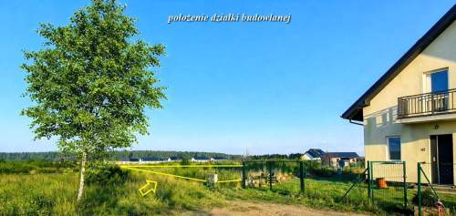świetnie położona działka ok 8 km od Kołobrzegu