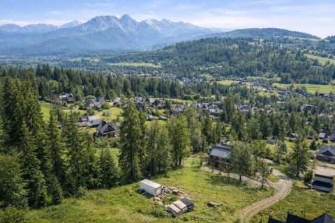 Działka z widokiem na giewont