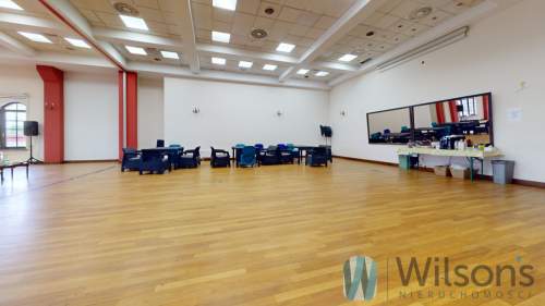 Duża sala eventowa i druga mniejsza
