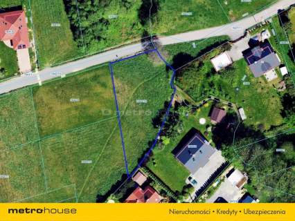 Działka budowlana w Jasienicy 1124 m2