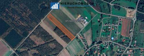 działka przemysłowa 1.79ha, Sobin/Polkowice, MPZP