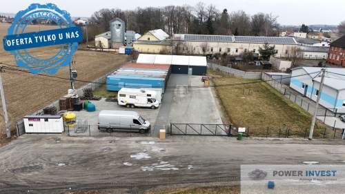 Działka pod firmę lub 2 domy Przybyszewo media