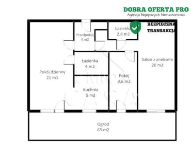 Apartament z ogrodem tuż nad Motławą 