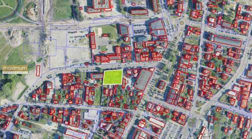 Budynek usługowo-handlowy w centrum Biłoraja