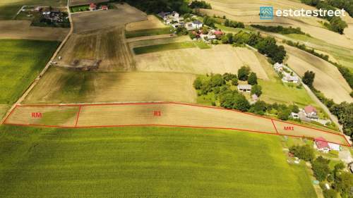1,12 ha działka budowlano-rolna - Lesieniec