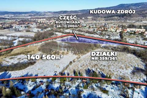 Wyjątkowy teren inwestycyjny 140.560 m 