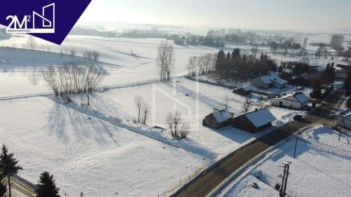 Duża działka z domem 48,75 a