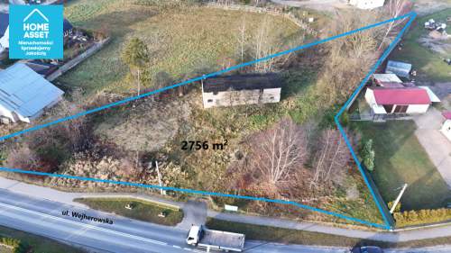 Działka 2756 m - idealna pod dom lub inwestycję