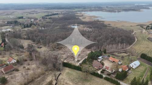 Działka na Mazurach - Rogojny, jezioro Łaźno, WZ