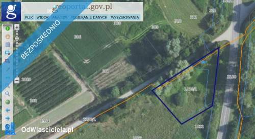 Działka budowlana z warunkami zabudowy 1330m Linów 1830/1