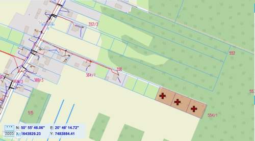 3 Działki budowlane15 km od centrum Kielc 