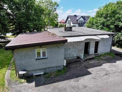 Kołaczków pawilon handlowy z częścią mieszkalną.