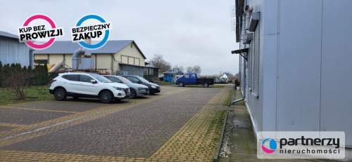 Hala 959m2 na działce 1,7HA koło Elbląga