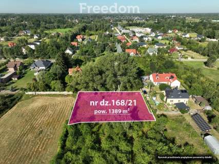 Działka pod zabudowę jednorodzinną, PKP Halinów