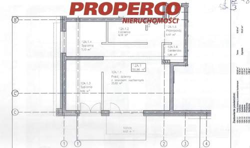 Apartament 3 pok., 50,96 m2, Busko Zdrój