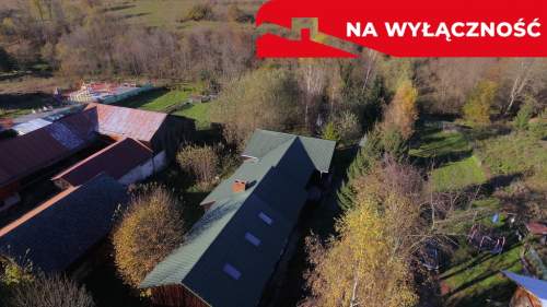 Dom w Trybszu, dwa budynki, możliwość zamiany