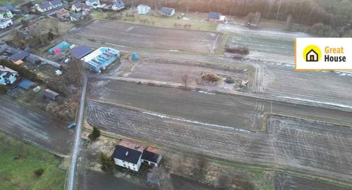 Działka budowlana wśród lasów i pól Mszana