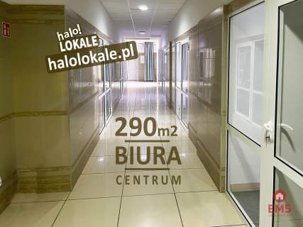 Powierzchnie biurowe 290 m2 Centrum