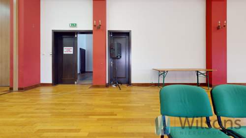 Duża sala eventowa i druga mniejsza
