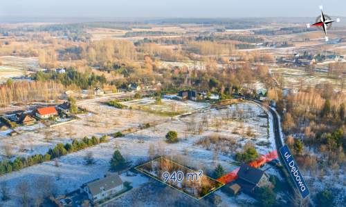 Działka przy lesie na Jurze, Rajsko gm. Mstów