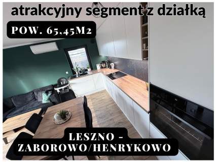 wyjątkowa energooszczędność - parterowy segment z działką
