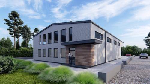 Gotowa baza pod firmę 1300 m2 wjazd TIR hala 380 m2 Dom