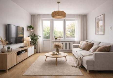 2 pokoje 50,2 m2 balkon do remontu Muchobór Mały