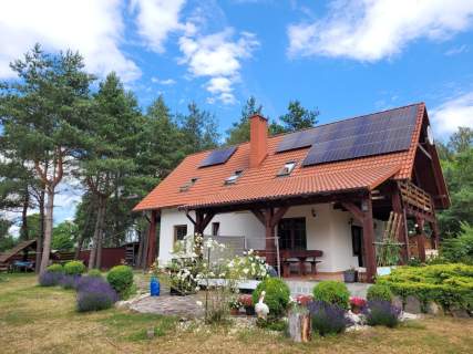 Gotowy biznes 1,5ha staw 2 domki 35m2 dom