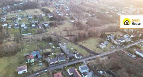 Działka budowlana wśród lasów i pól Mszana