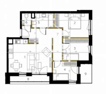 Luksusowy apartament 73 m w sercu Łodzi