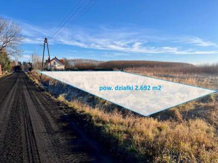 Działka budowlana na sprzedaż, 2692 m2, Czernin