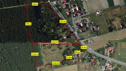 Działka usługowa,4,9ha przy DK11 blisko S11,