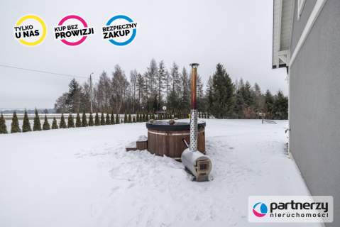 Piękny domek na Kaszubach 1399 m2 działka