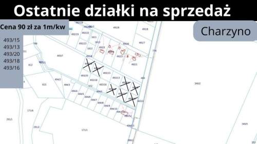Działka budowlana na sprzedaż, 1500 m2, Charzyno