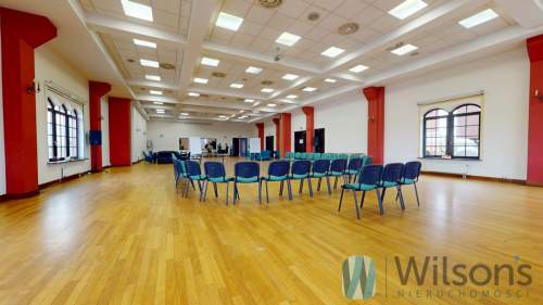 Duża sala eventowa i druga mniejsza