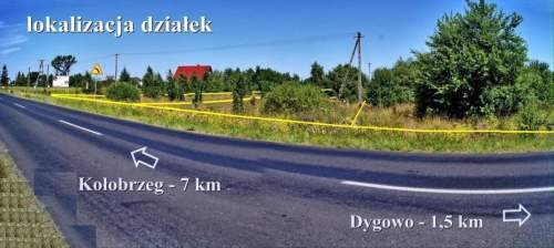 Dygowo - dz. mieszkalno-usługowa