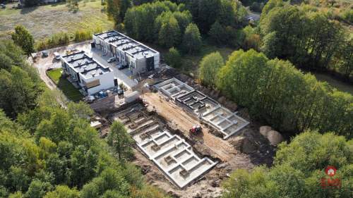 Dom szeregowy 125 m2, Zaścianki