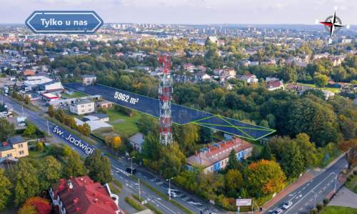 Działka inwestycyjna dla dewelopera blisko centrum