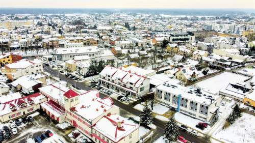 Budynek usługowo-handlowy w centrum Biłoraja