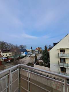 Rewal apartament z balkonem. Widok na morze.